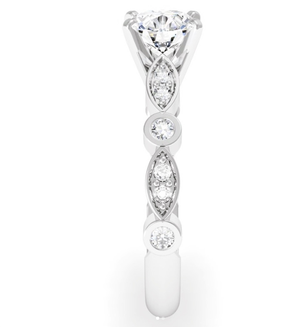 Gemifique eco-friendly lab-grown diamond rings