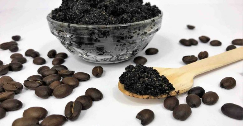 porze recycled coffee body scrubs soap