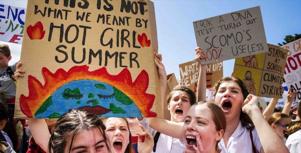 100 original protest posters in the year of Greta Thunberg
